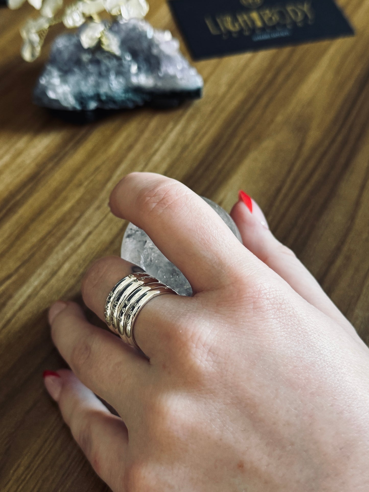 NEW!! The Oracle Ring Collection – Talismans of Guidance & Divination