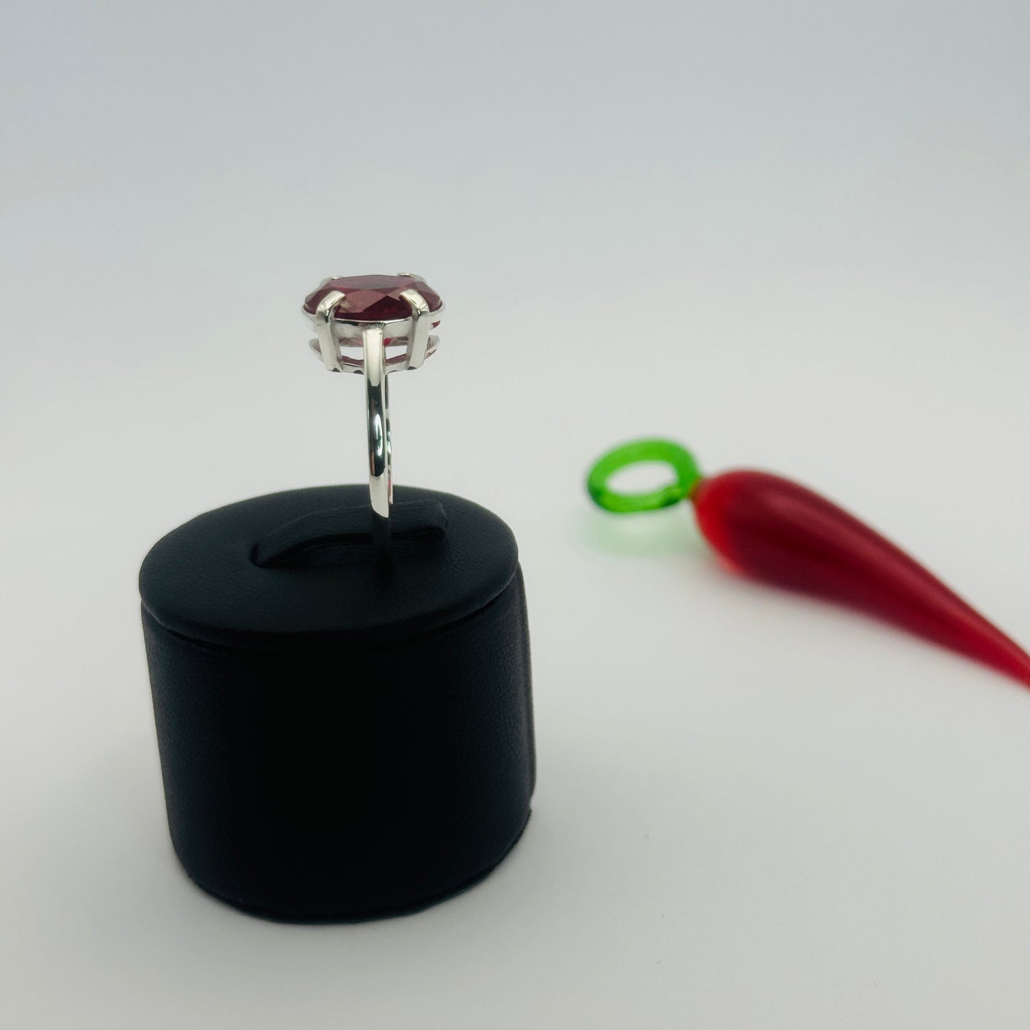Coloured Court Ring | Lab Grown Ruby