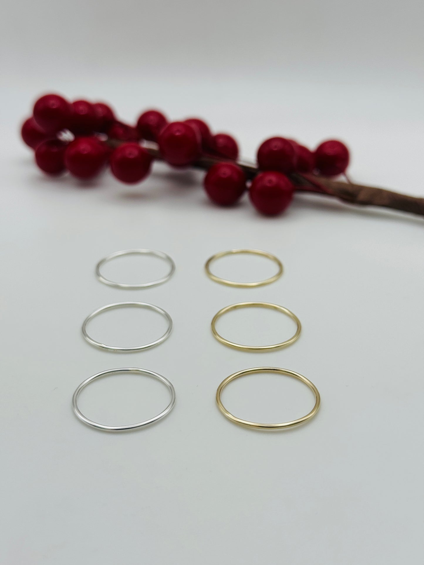 The Golden Halos – 9ct Gold Ring of Light & Devotion