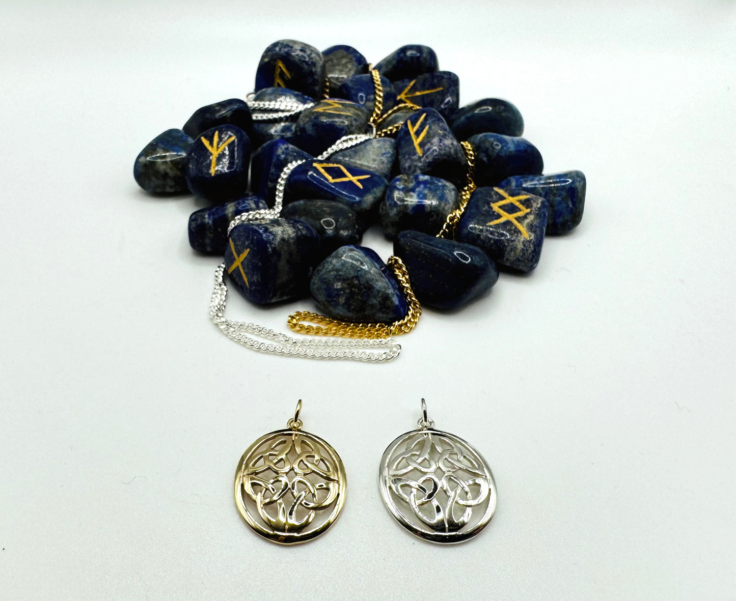 Harmony of Four: 9ct Gold Pendant