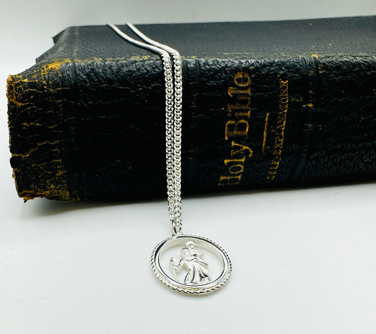 Heritage St. Christopher: Sterling Silver Pendant