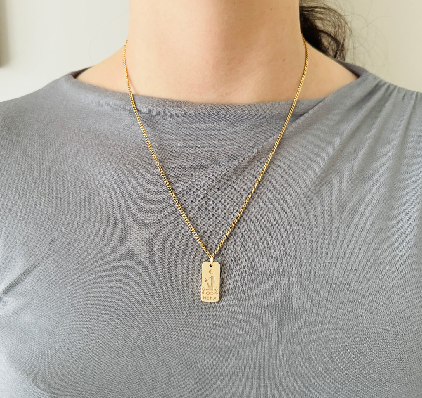 The Magician’s Charm – 9ct Gold Talisman of Will & Creation