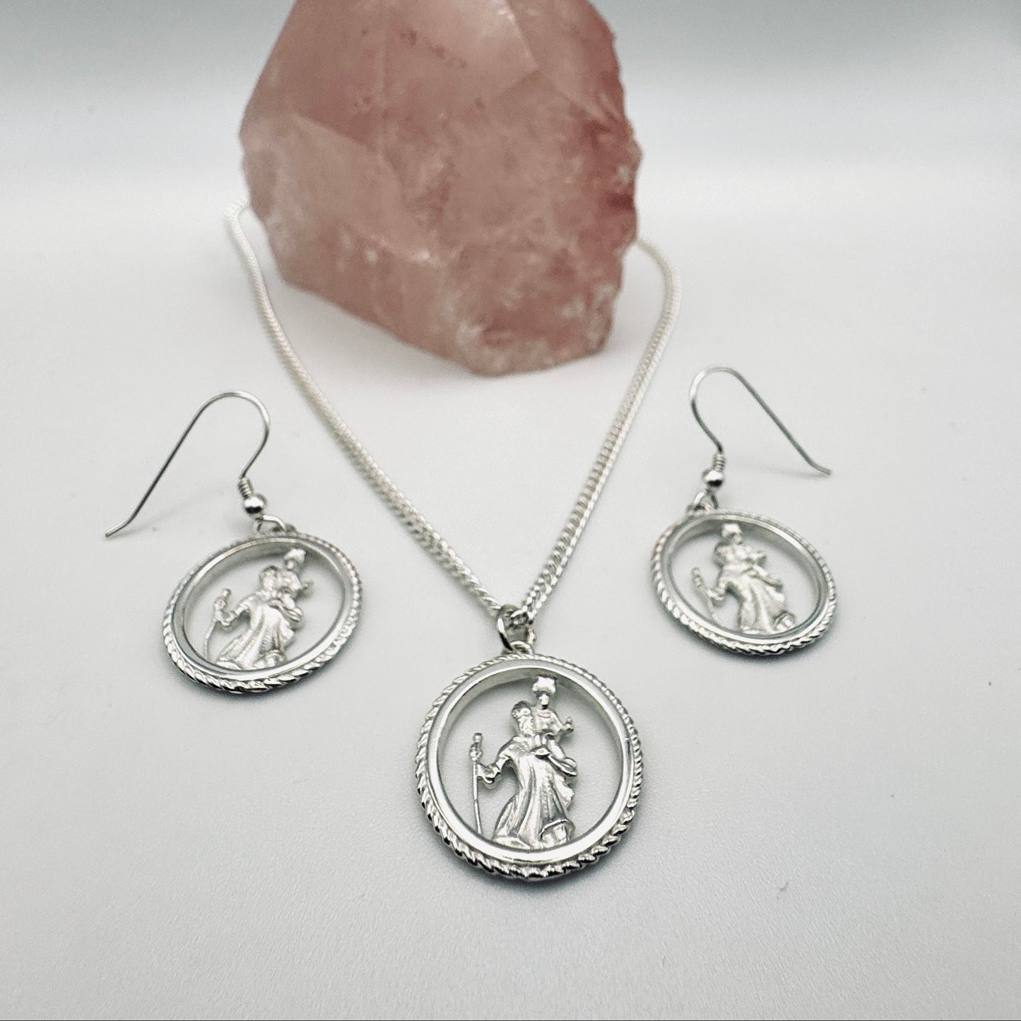 Heritage St. Christopher: Sterling Silver Pendant