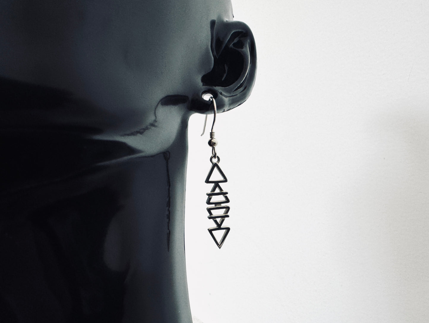 Path of the Elements: Sterling Silver Earrings