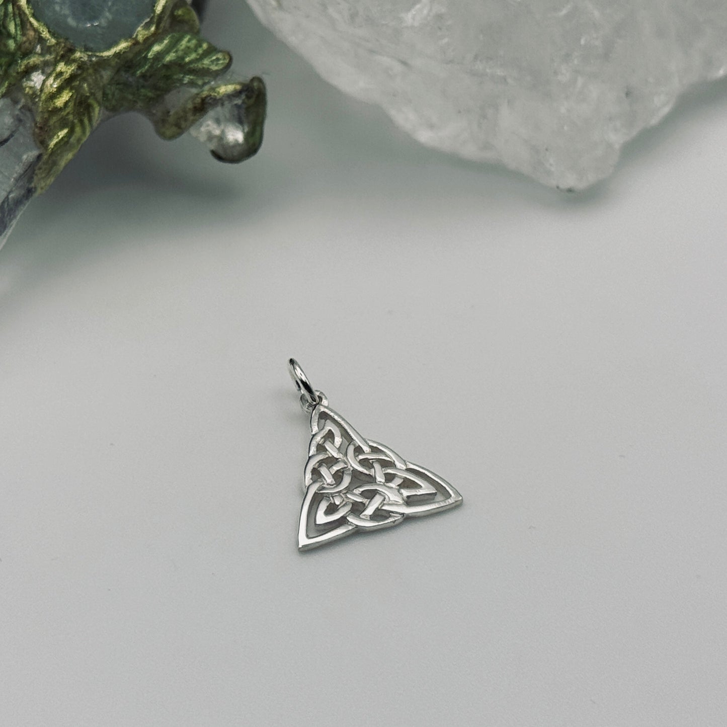 Triquetra of Flames: Pendant