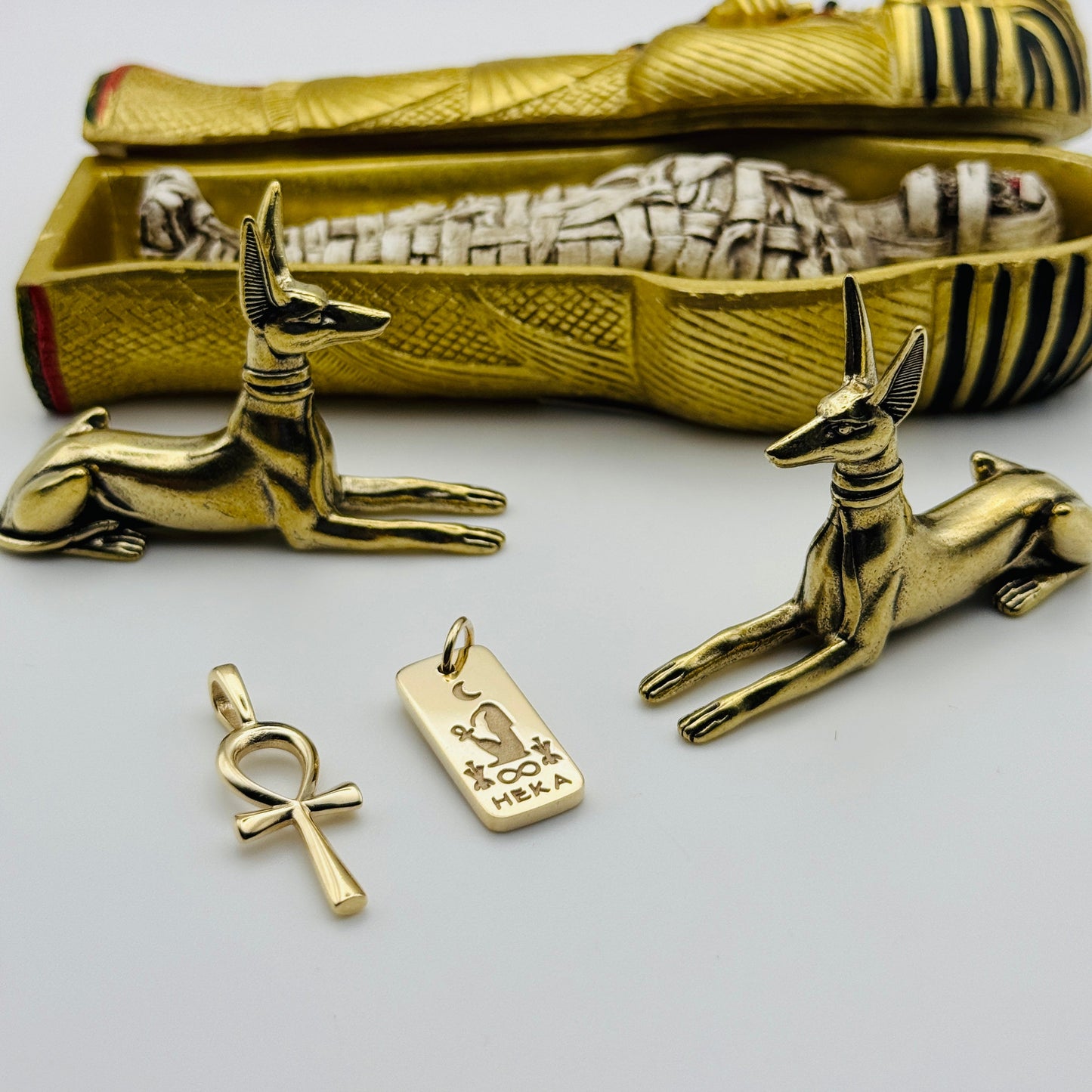 The Magician’s Charm – 9ct Gold Talisman of Will & Creation
