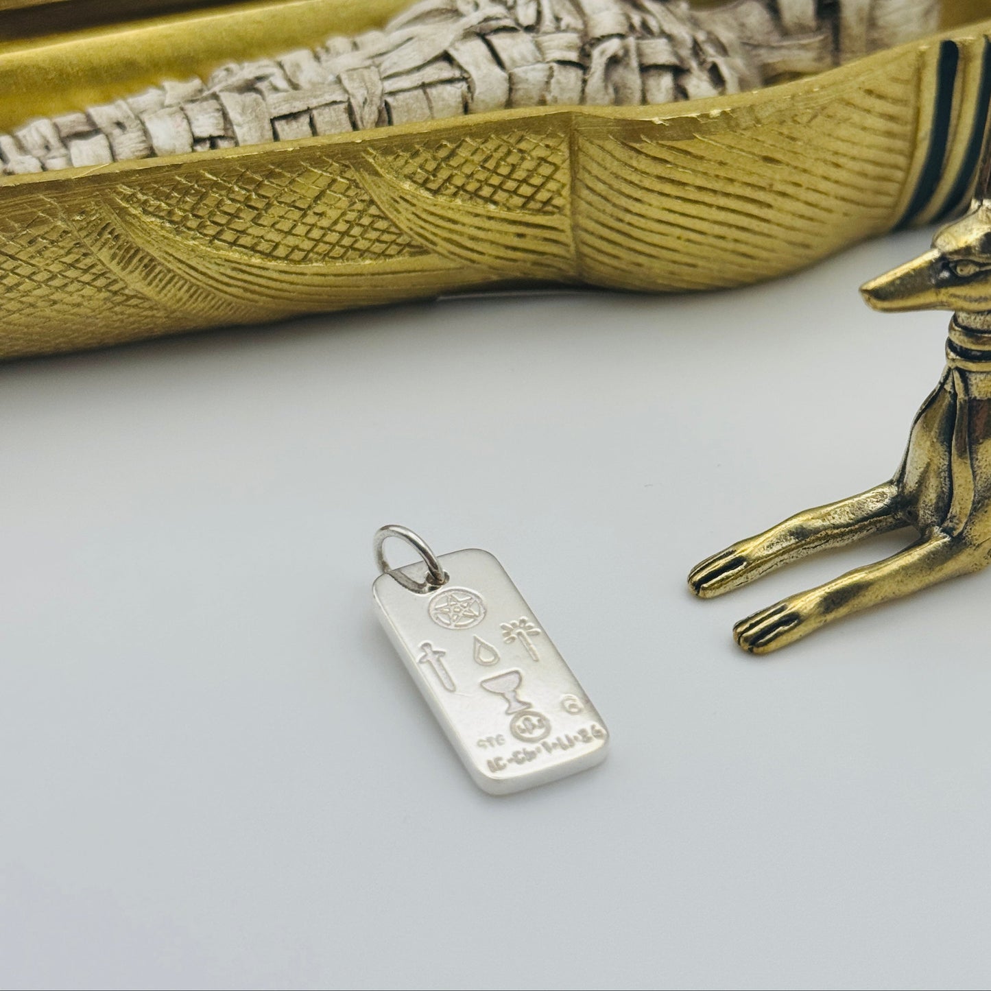 The Magician’s Charm – Sterling Silver Talisman of Will & Creation