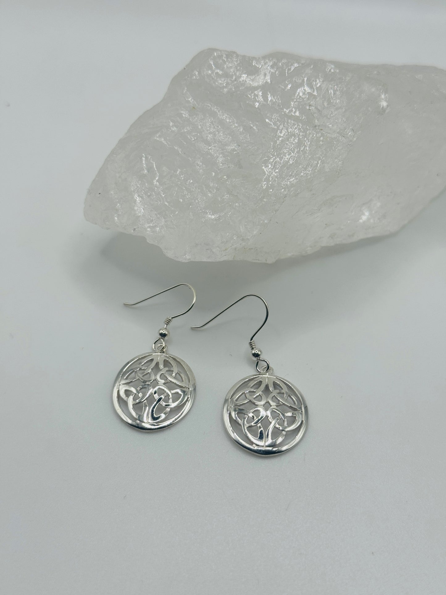 Harmony of Four: Sterling Silver Earrings