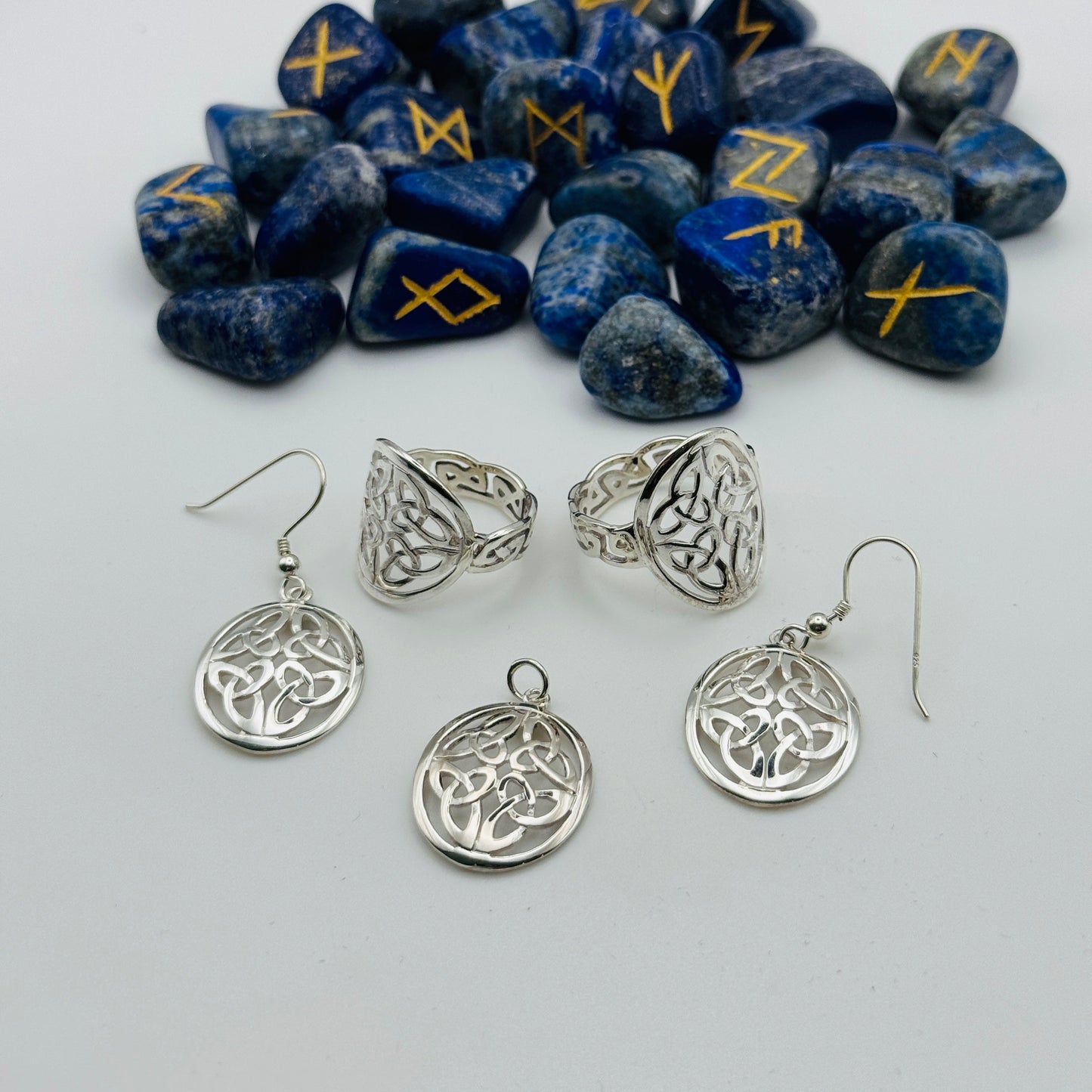 Harmony of Four: Sterling Silver Pendant