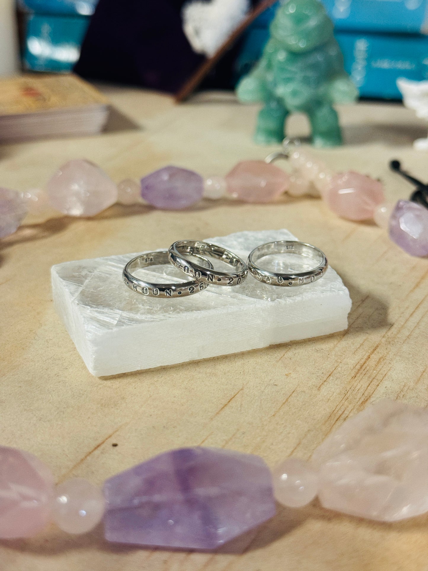 Fly Me to the Moon – Sterling Silver Full Moon Talisman of Truth & Freedom
