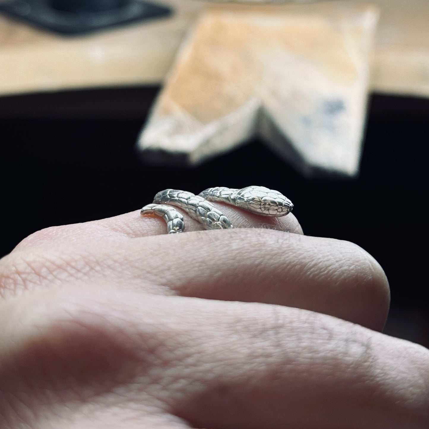 Kundalini Snake Ring – Talisman of Spirit & Sacred Awakening