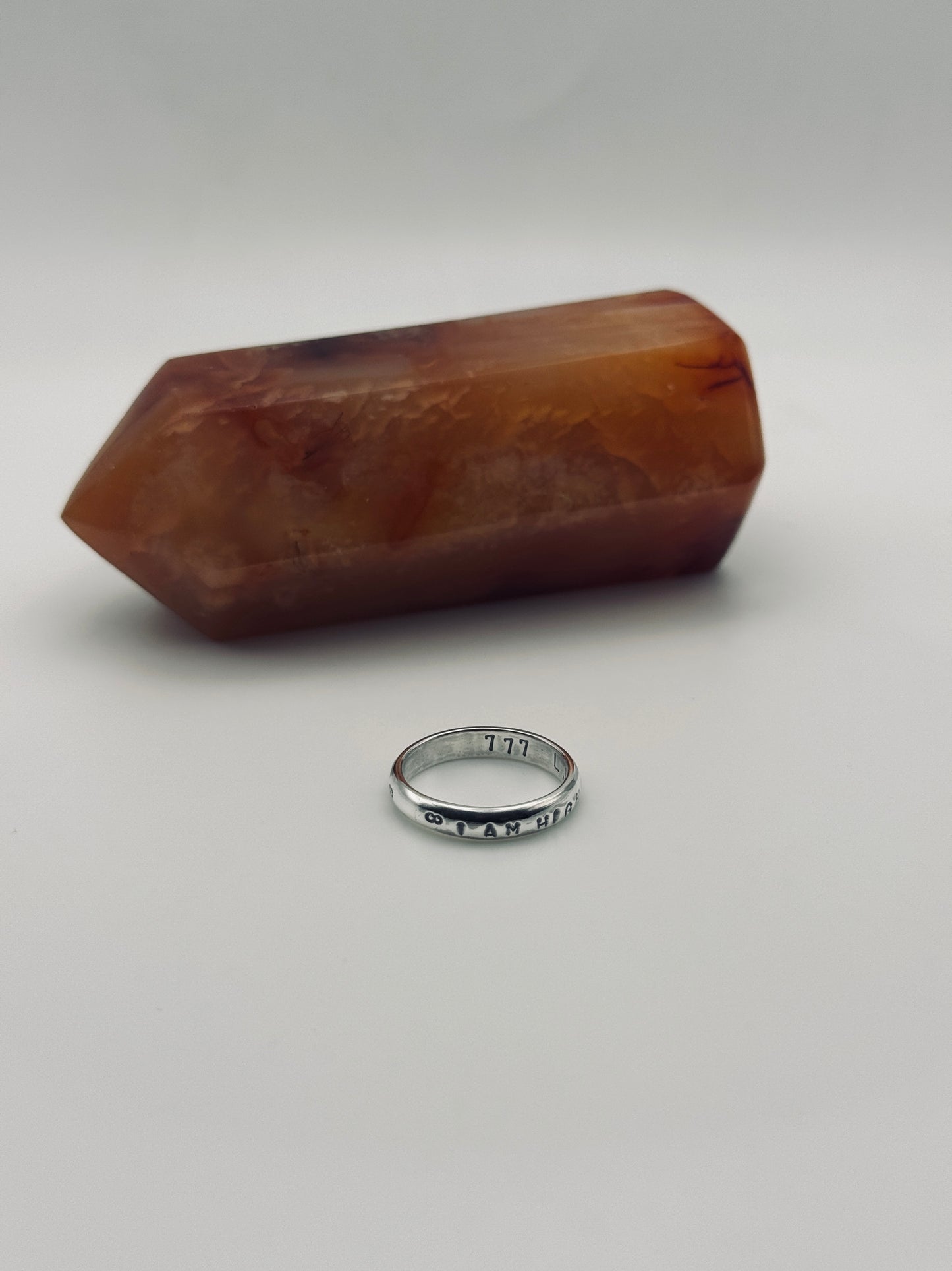 Infinite Worth Ring – I Am High Value, I Am Whole Talisman
