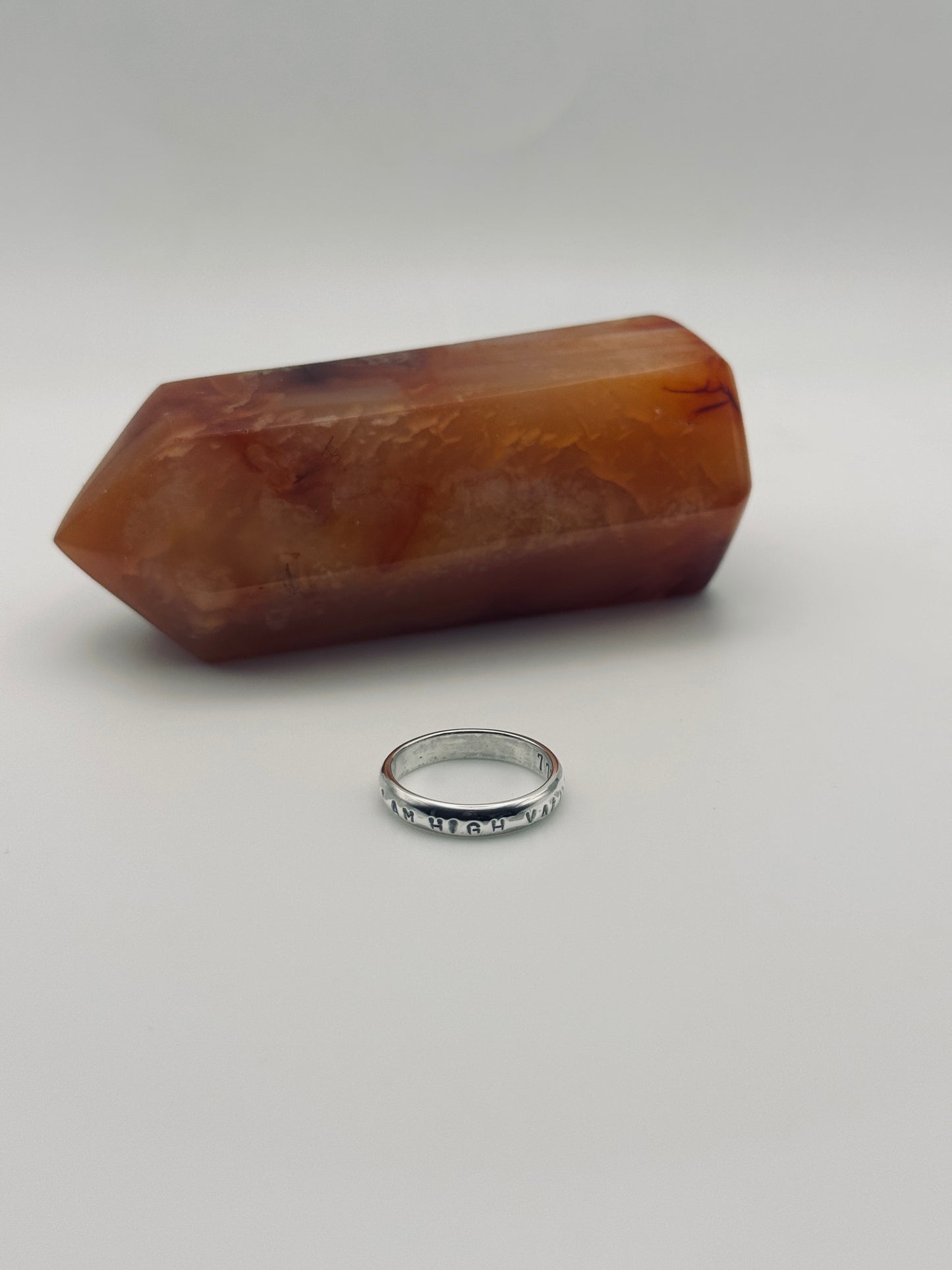 Infinite Worth Ring – I Am High Value, I Am Whole Talisman