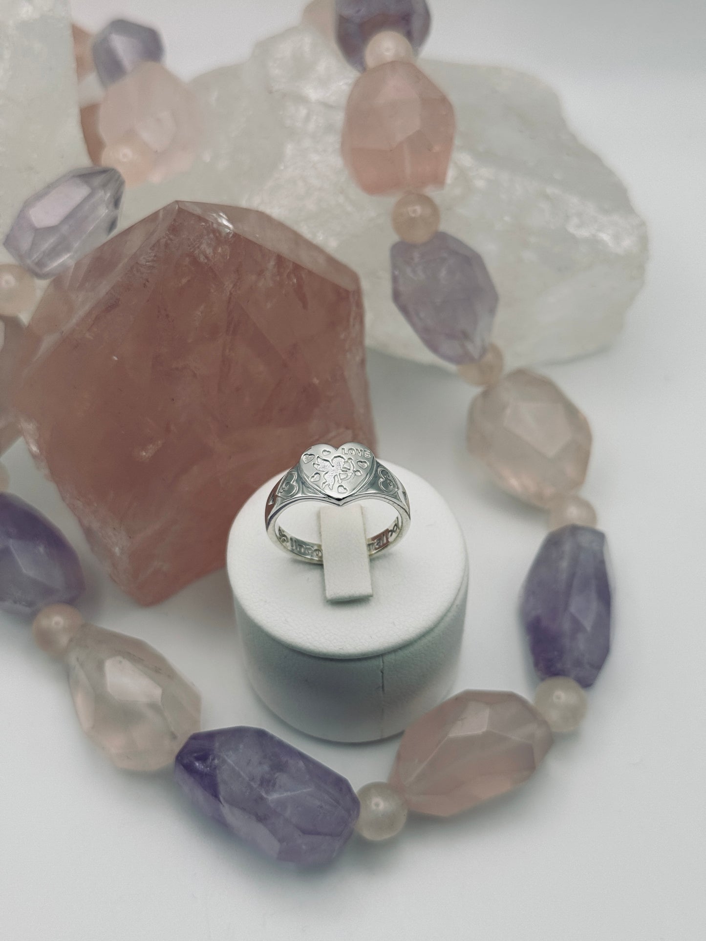 The Ring of Love - Sacred Heart Signet of Unconditional Love