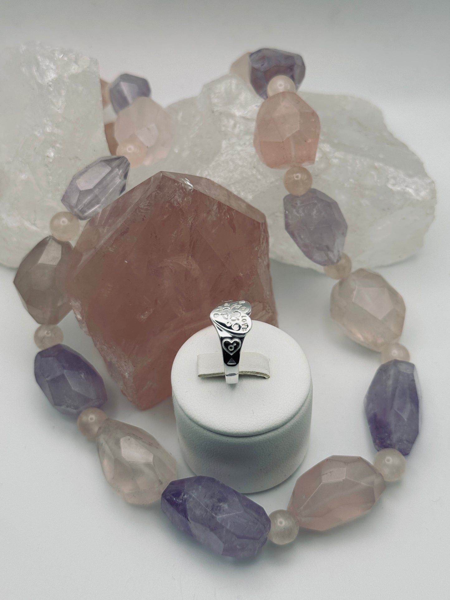 The Ring of Love - Sacred Heart Signet of Unconditional Love