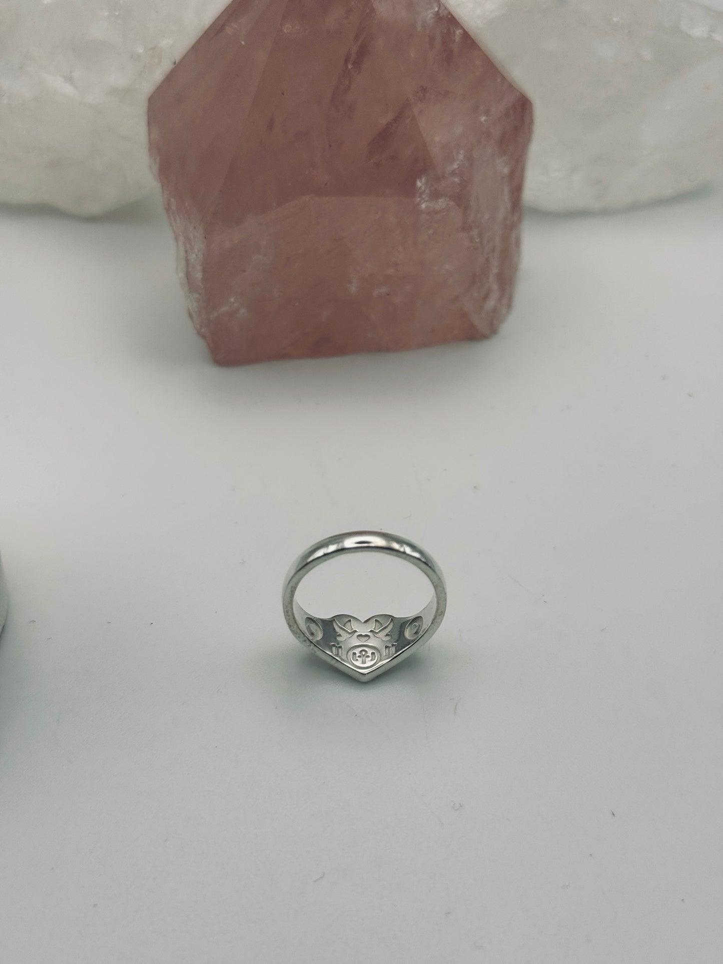 The Ring of Love - Sacred Heart Signet of Unconditional Love