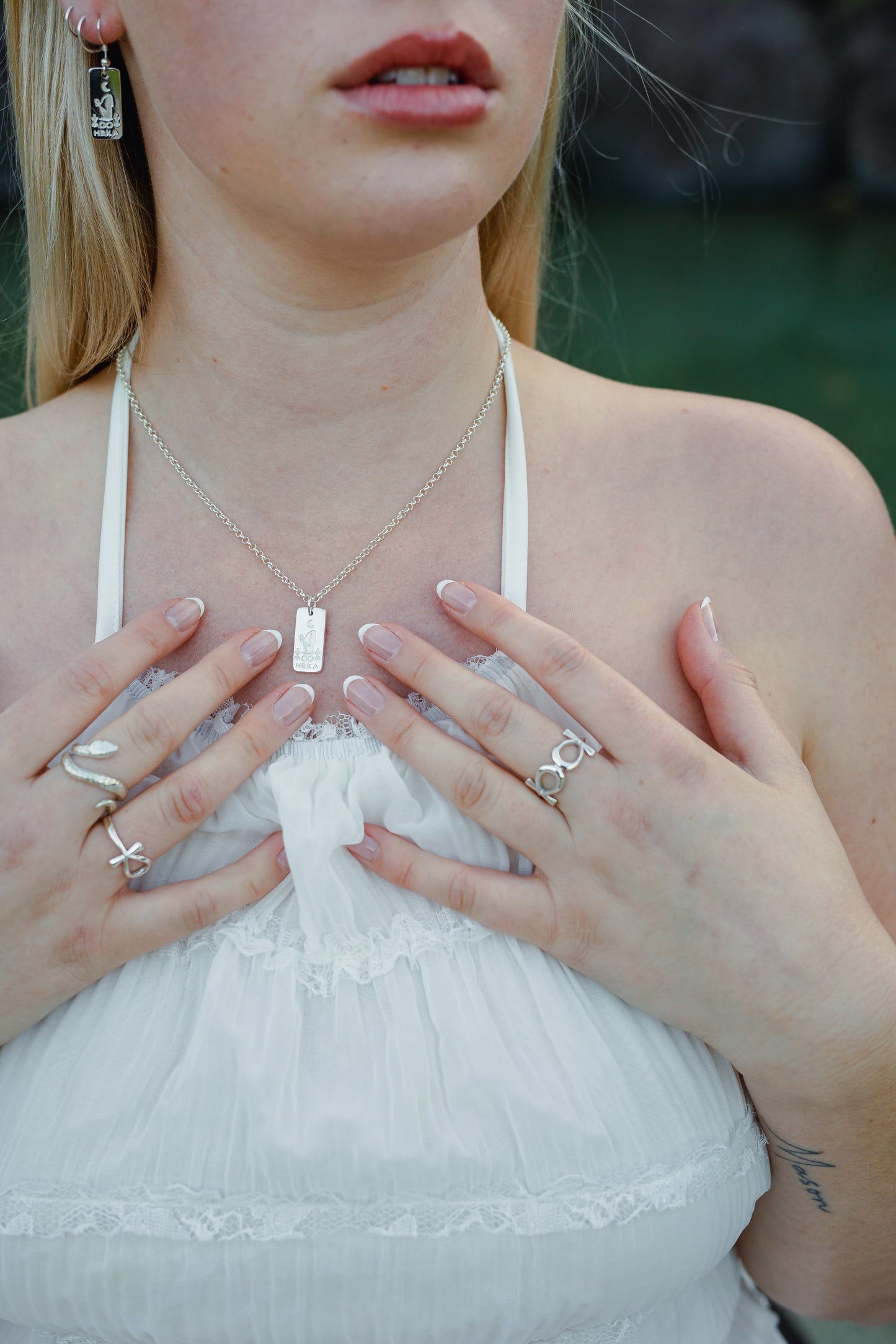 The Key of Life: Sterling Silver Eternal Ankh Ring