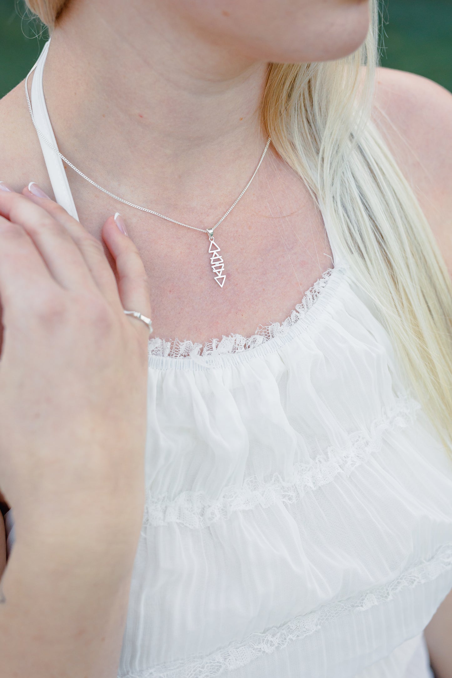 Path of the Elements: Sterling Silver Pendant