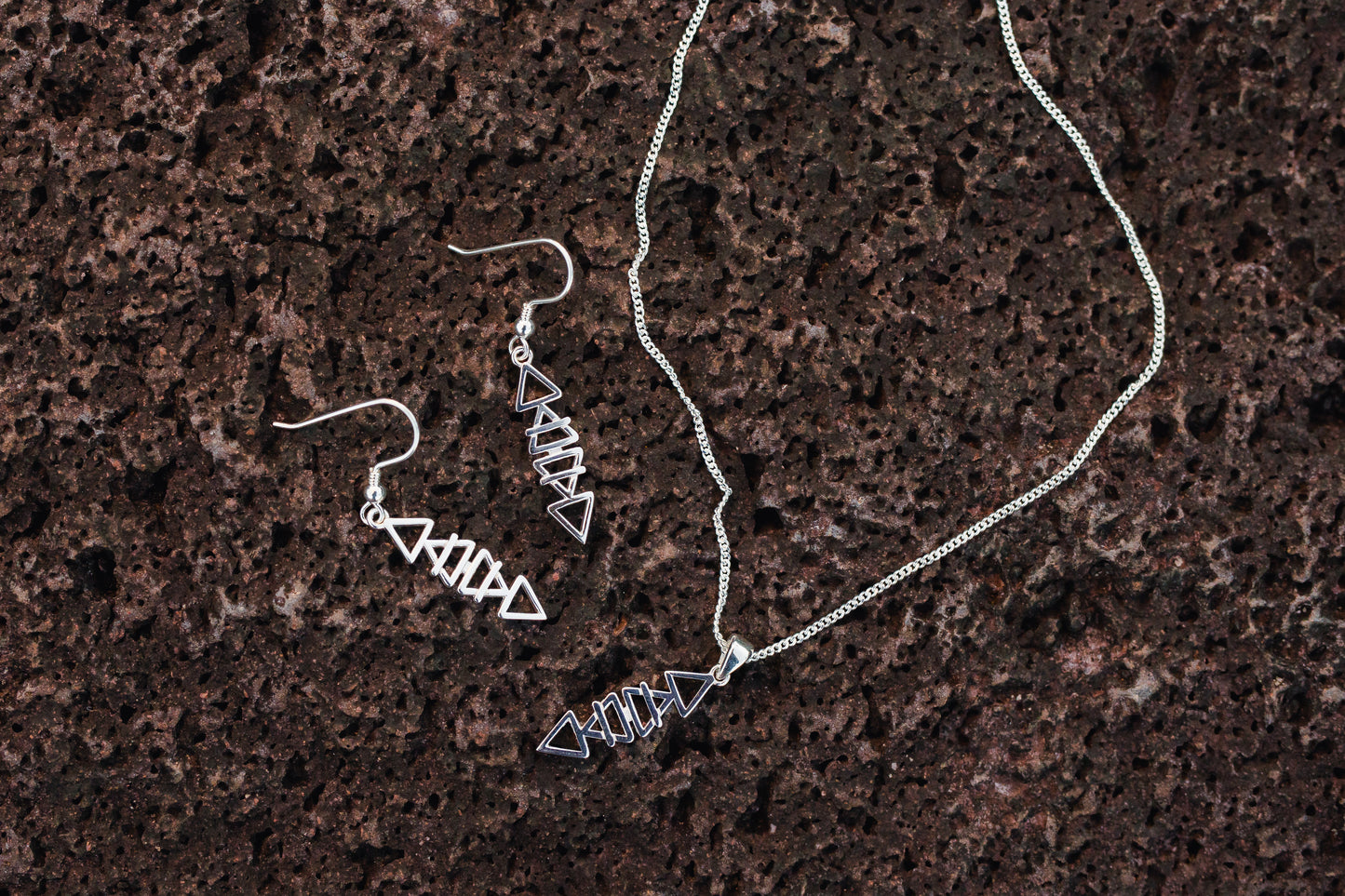 Path of the Elements: Sterling Silver Pendant