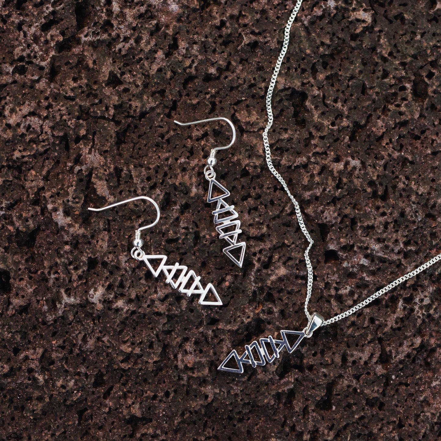 Path of the Elements: Sterling Silver Pendant