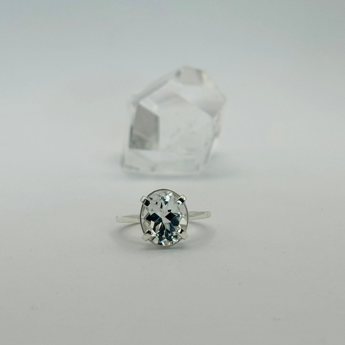Made for a Luminous Queen | White Topaz