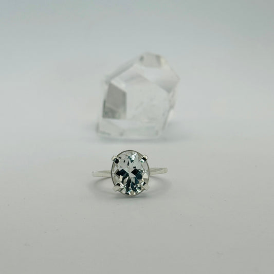 Made for a Luminous Queen | White Topaz