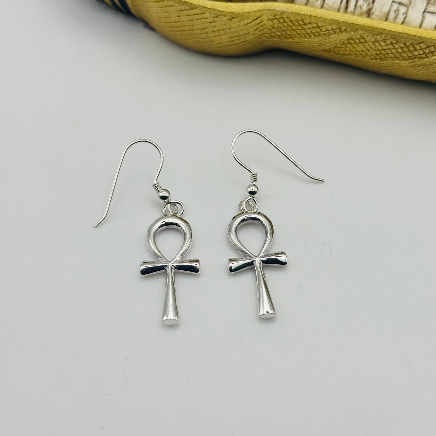 The Key of Life: Ankh Earrings