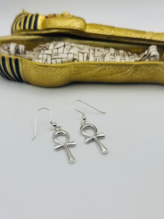 The Key of Life: Ankh Earrings