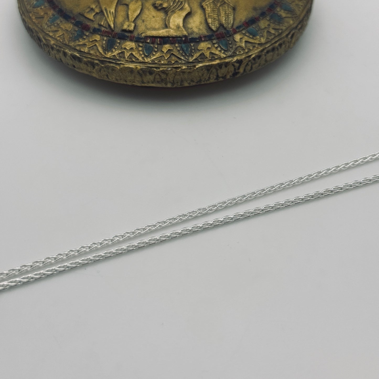 Wheat Chain - Sterling Silver 2mm - 50cm