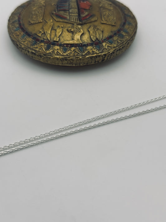 Wheat Chain - Sterling Silver 2mm - 50cm