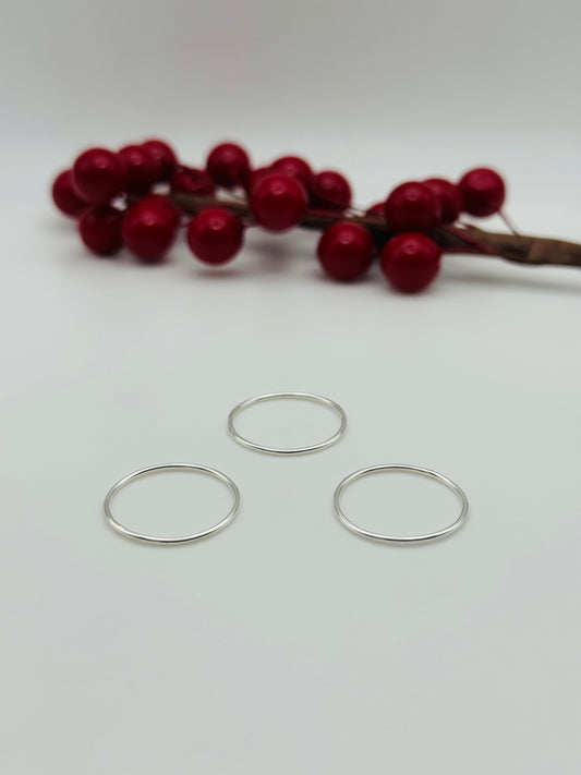 The Golden Halos – Sterling Silver Ring of Light & Devotion