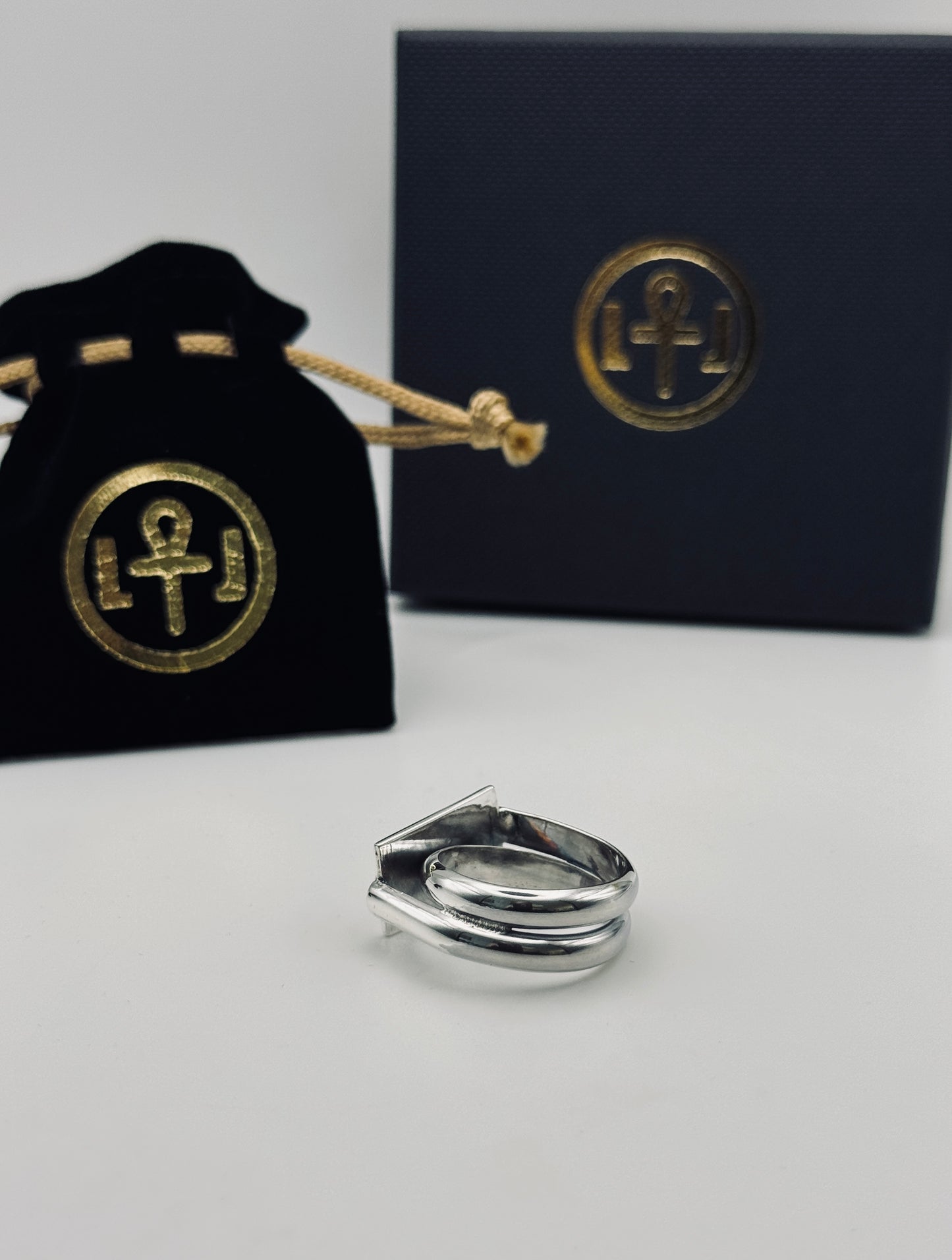 The Talisman of Faith: Sterling Silver Ring of Hope & Divine Protection