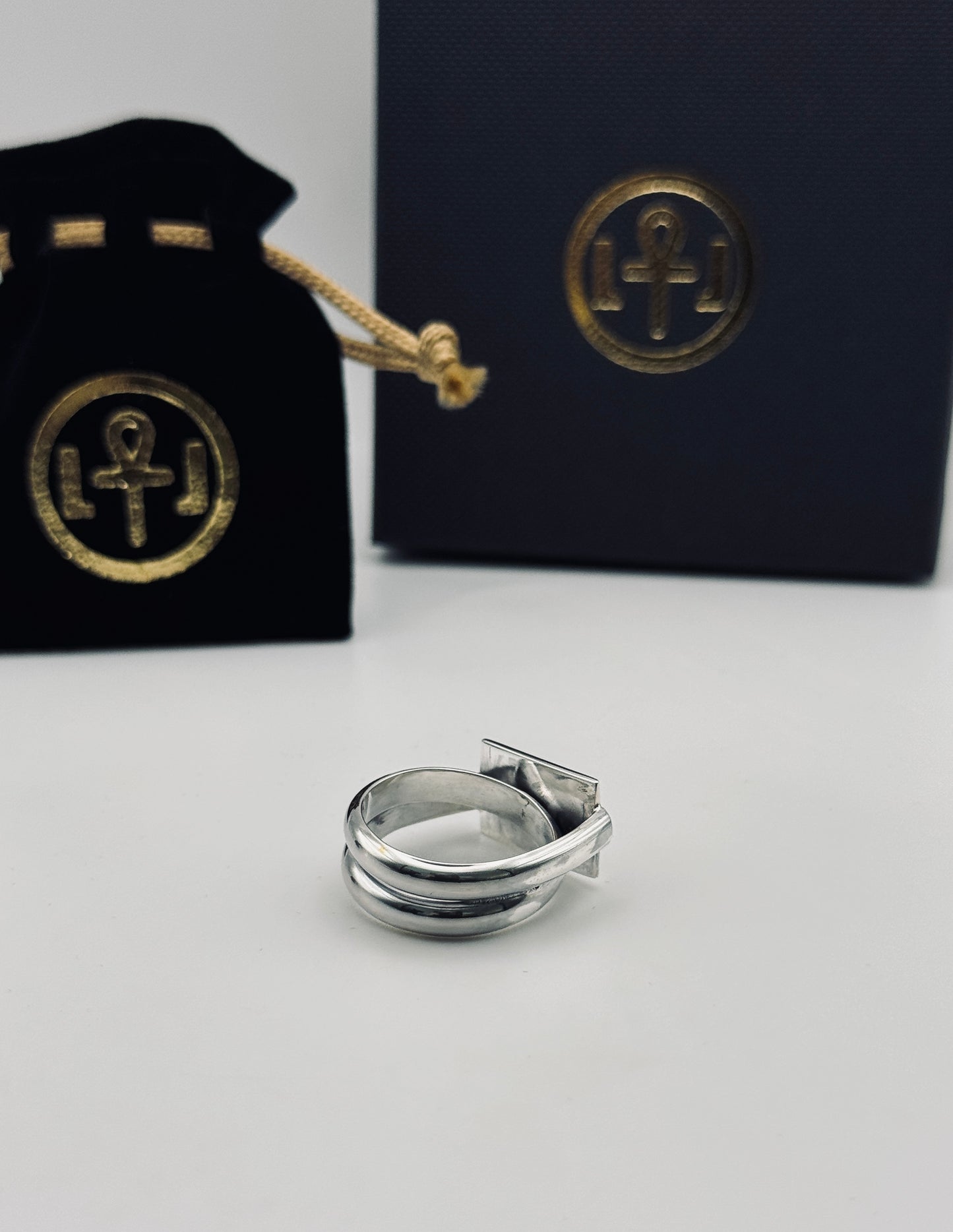 The Talisman of Faith: Sterling Silver Ring of Hope & Divine Protection