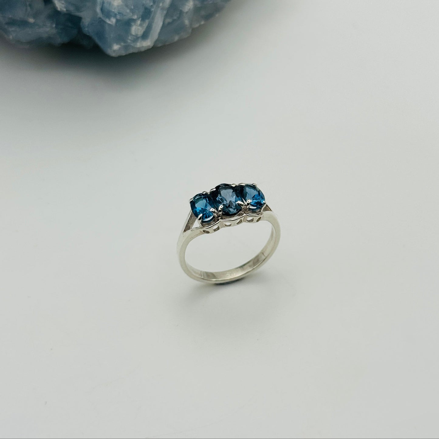 Made for a Princess: Sterling Silver London Topaz Talisman