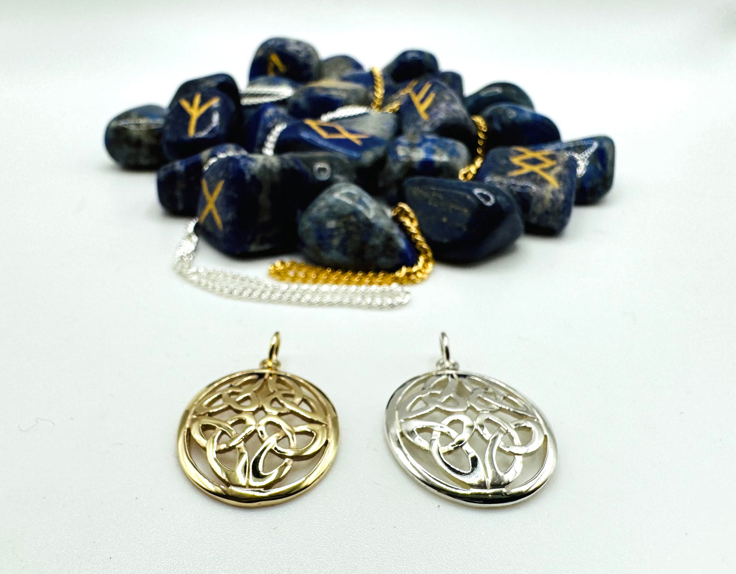 Harmony of Four: 9ct Gold Pendant
