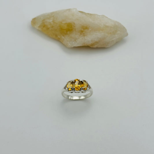 Made for a Princess: Sterling Silver Citrine Talisman