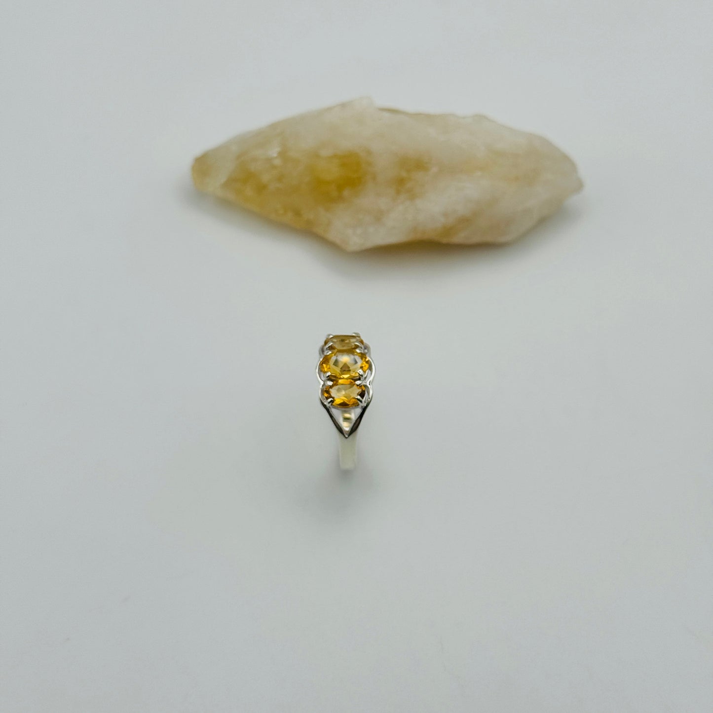 Made for a Princess: Sterling Silver Citrine Talisman