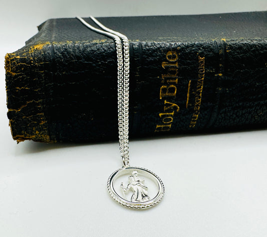 Heritage St. Christopher - Sterling Silver Pendant