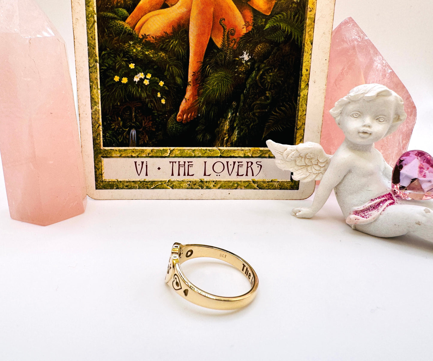 The Lovers: 9ct Gold Ring