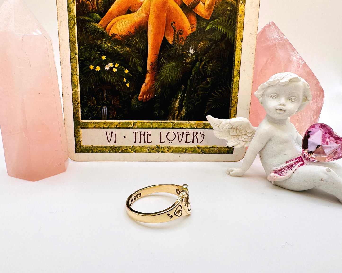 The Lovers: 9ct Gold Ring