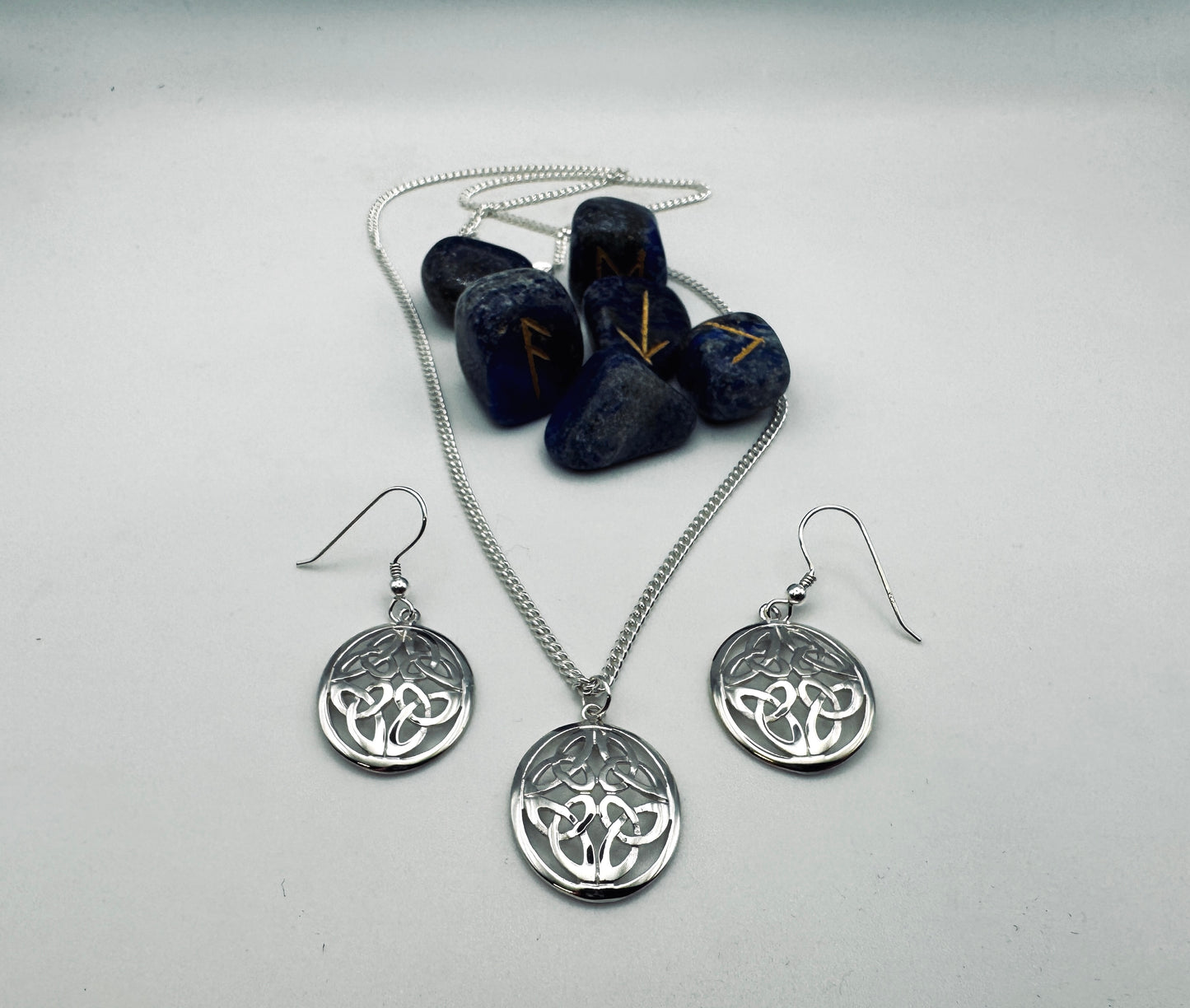 Harmony of Four: Silver Earrings