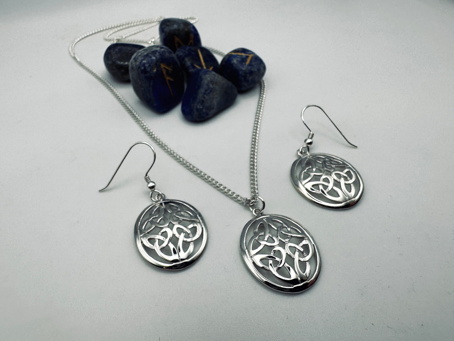 Harmony of Four: Silver Earrings