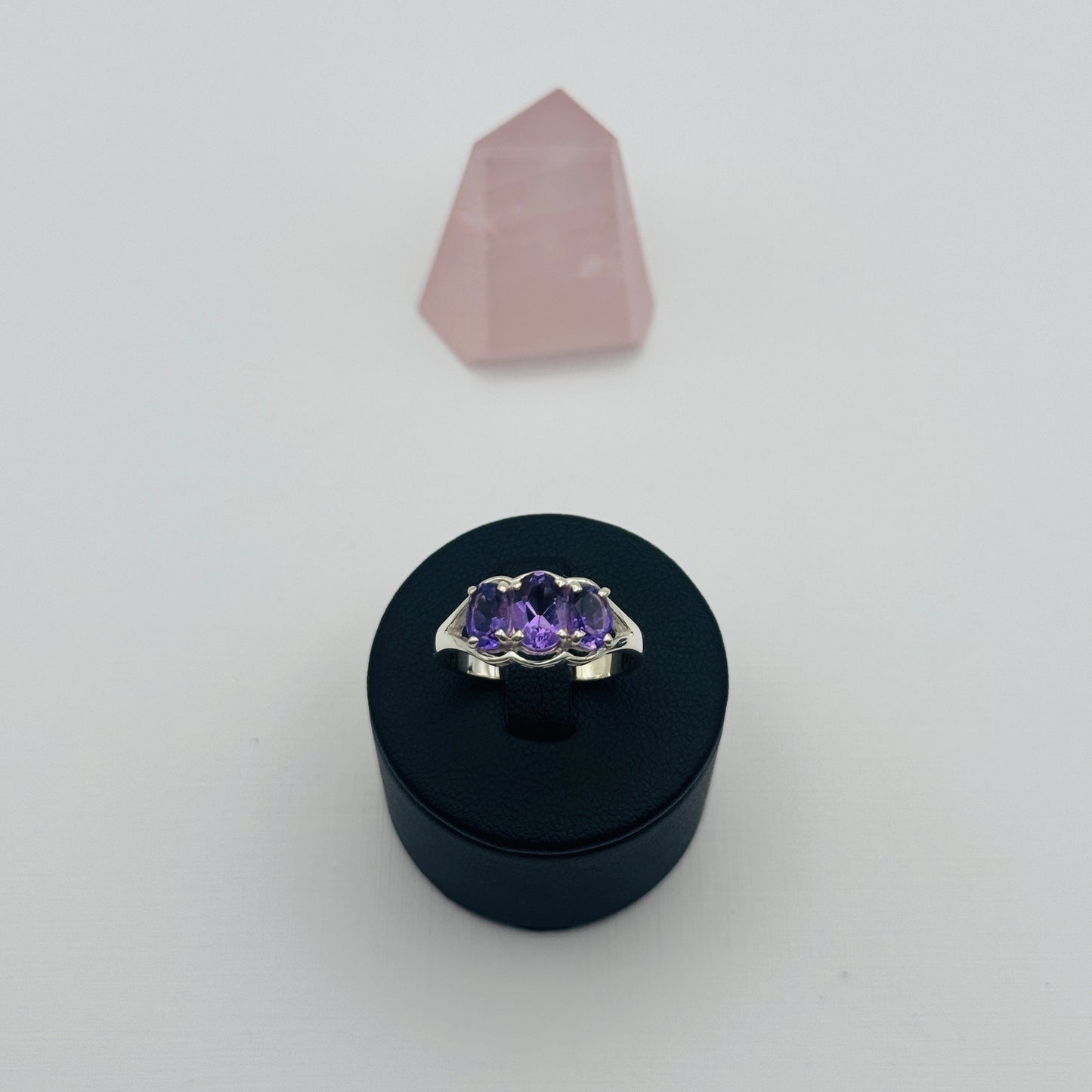 Made for a Princess: Sterling Silver Amethyst Talisman