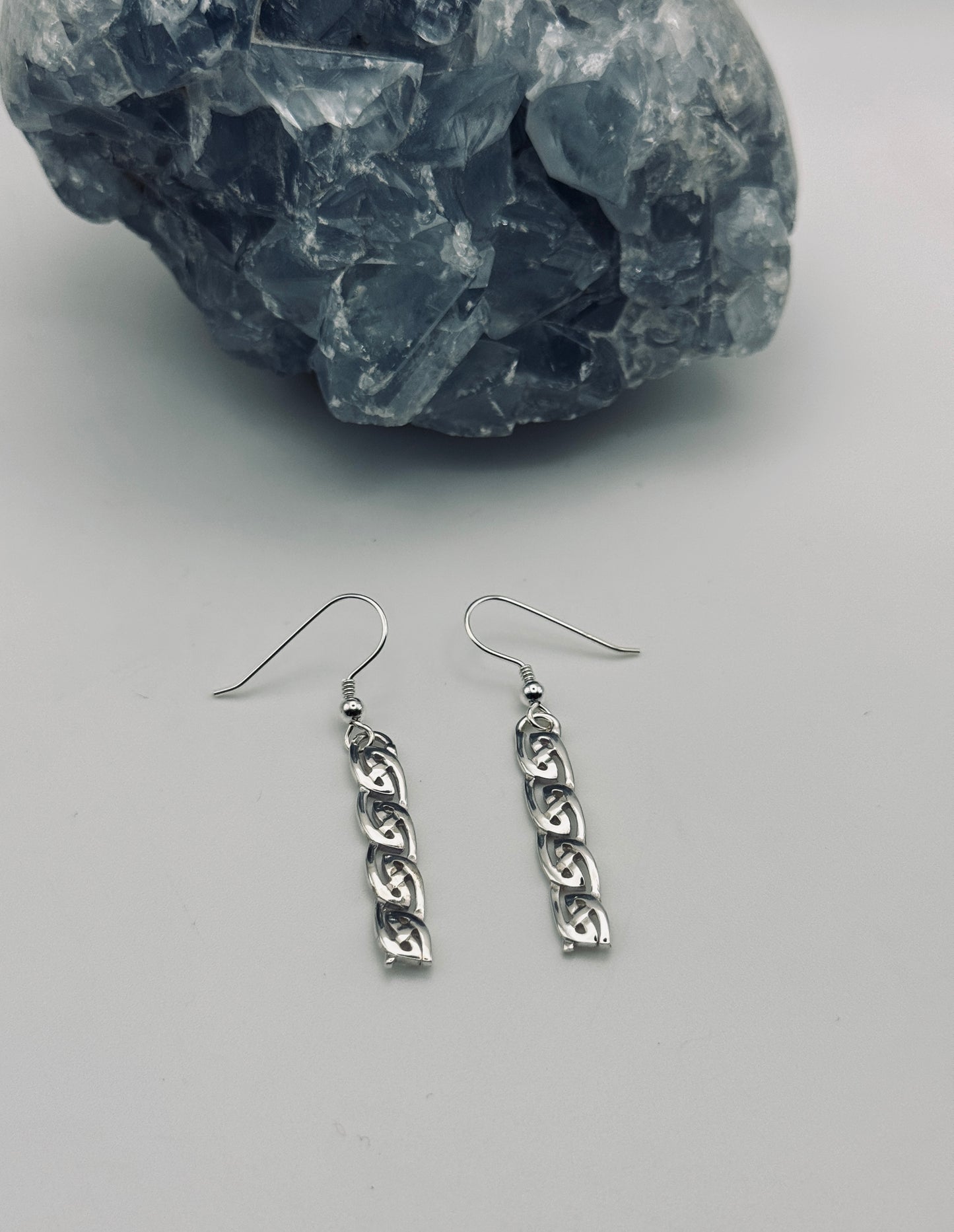 Secret of the Serpent: Sterling Silver Earrings