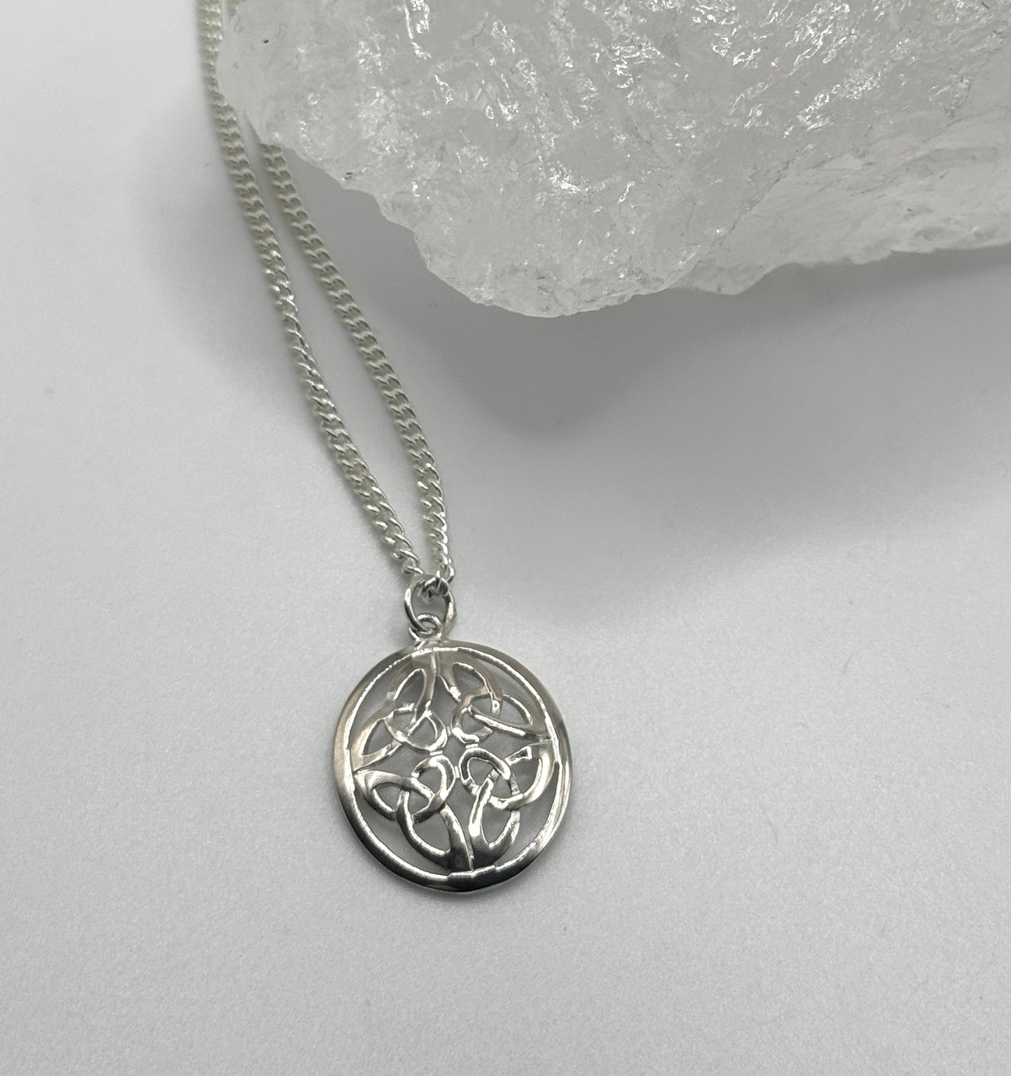 Harmony of Four: Sterling Silver Pendant