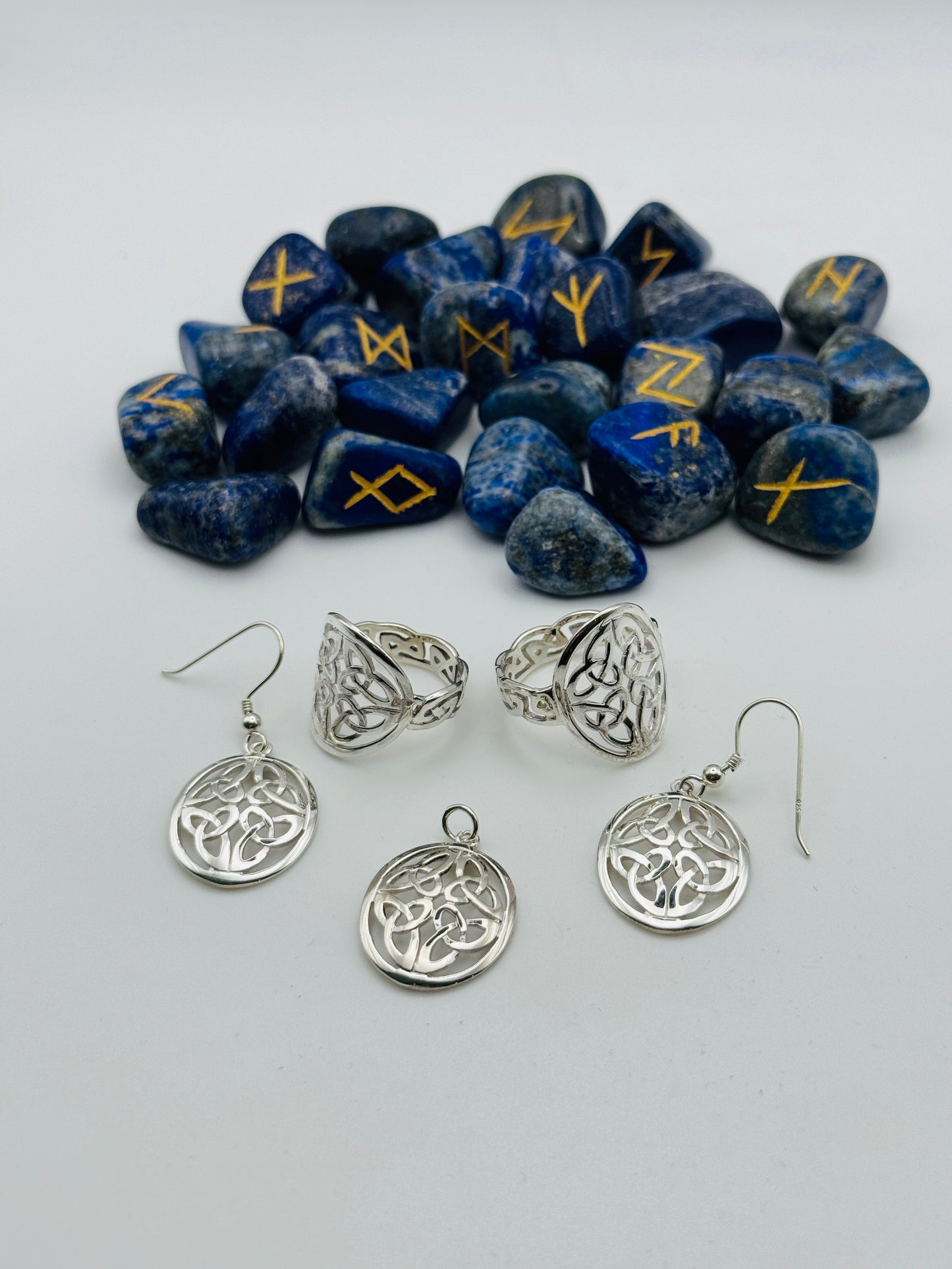 Harmony of Four: Sterling Silver Pendant