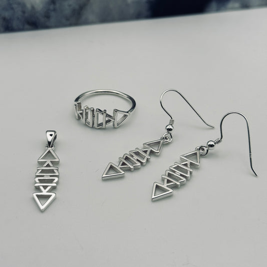 Path of the Elements: Sterling Silver Alchemy Set