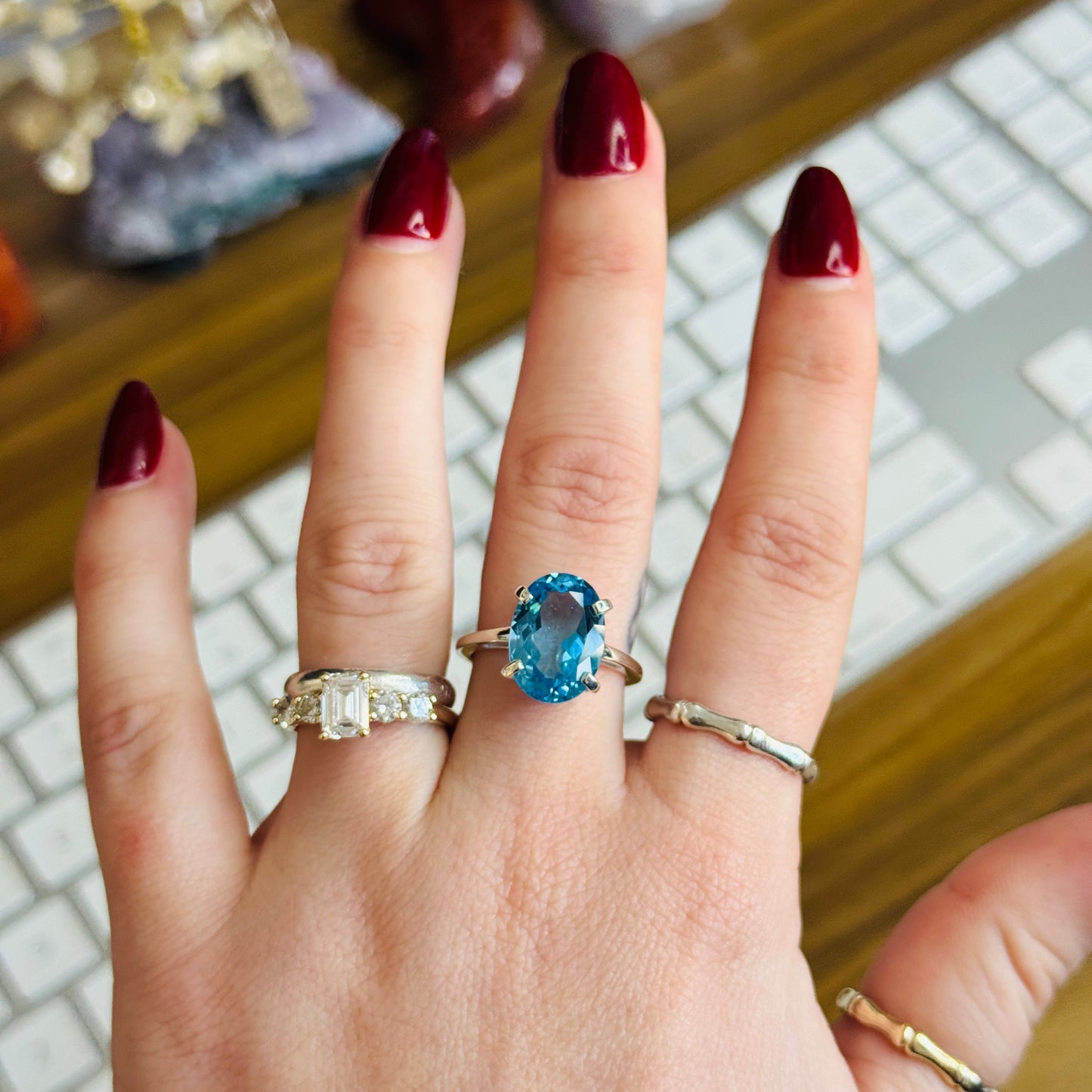 Made for a Visionary Queen | Swiss Blue Topaz
