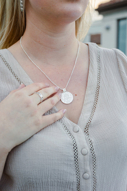 Garden of Eden: Sterling Silver Talisman
