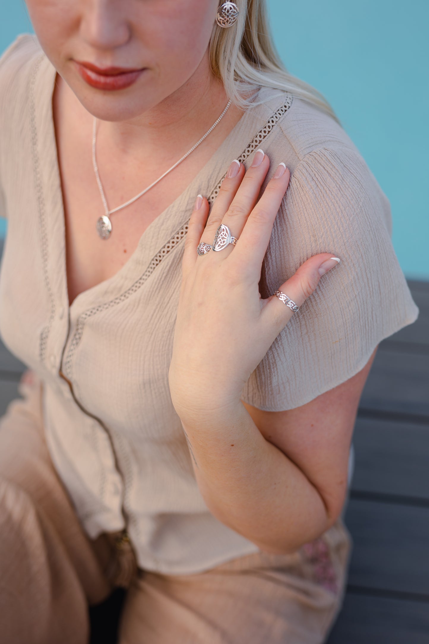 Secret of the Serpent: Sterling Silver Ring